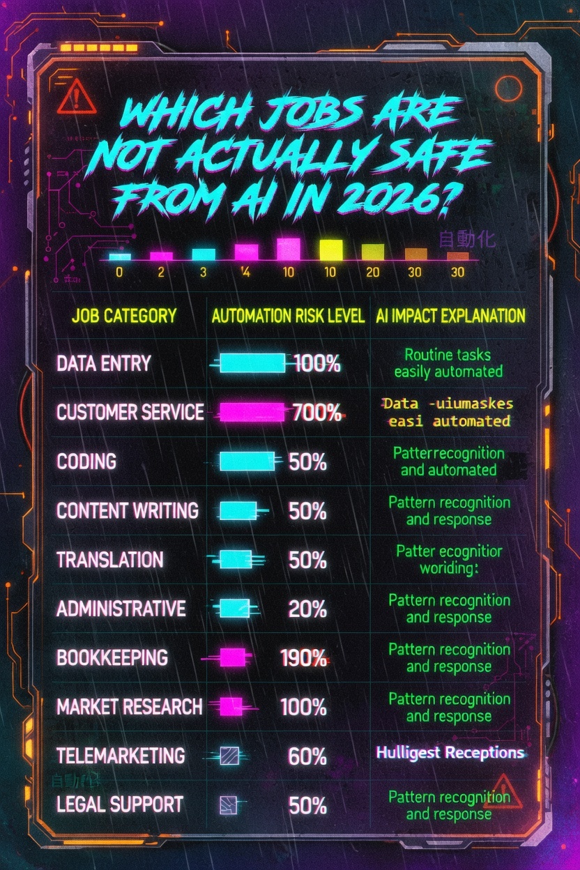 Which Jobs Are Not Actually Safe From AI in 2026?