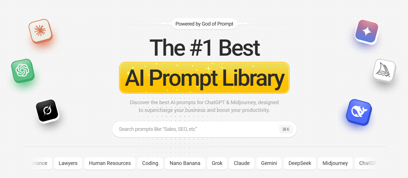 Discover the best AI prompts for ChatGPT & Midjourney, designed to supercharge your business and boost your productivity.