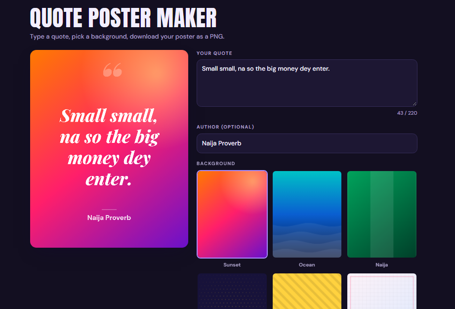 Quote Poster Maker - image 1