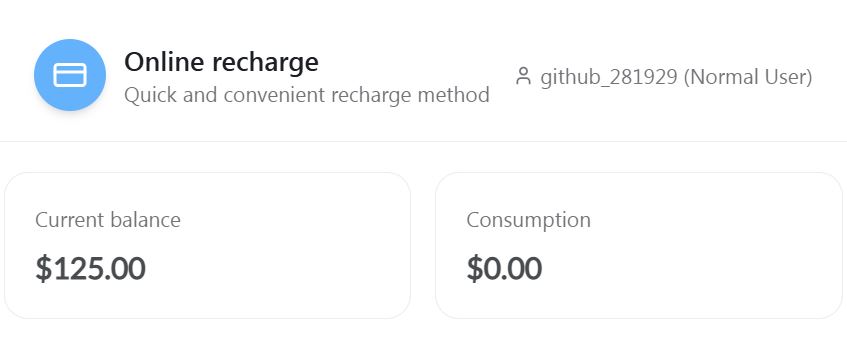 free $125 API credits for everyone