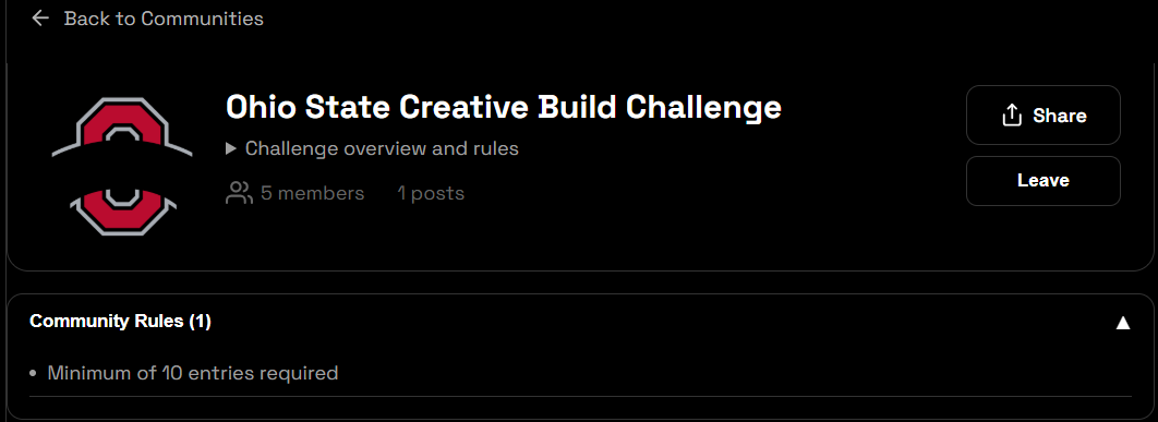 so about community rule: