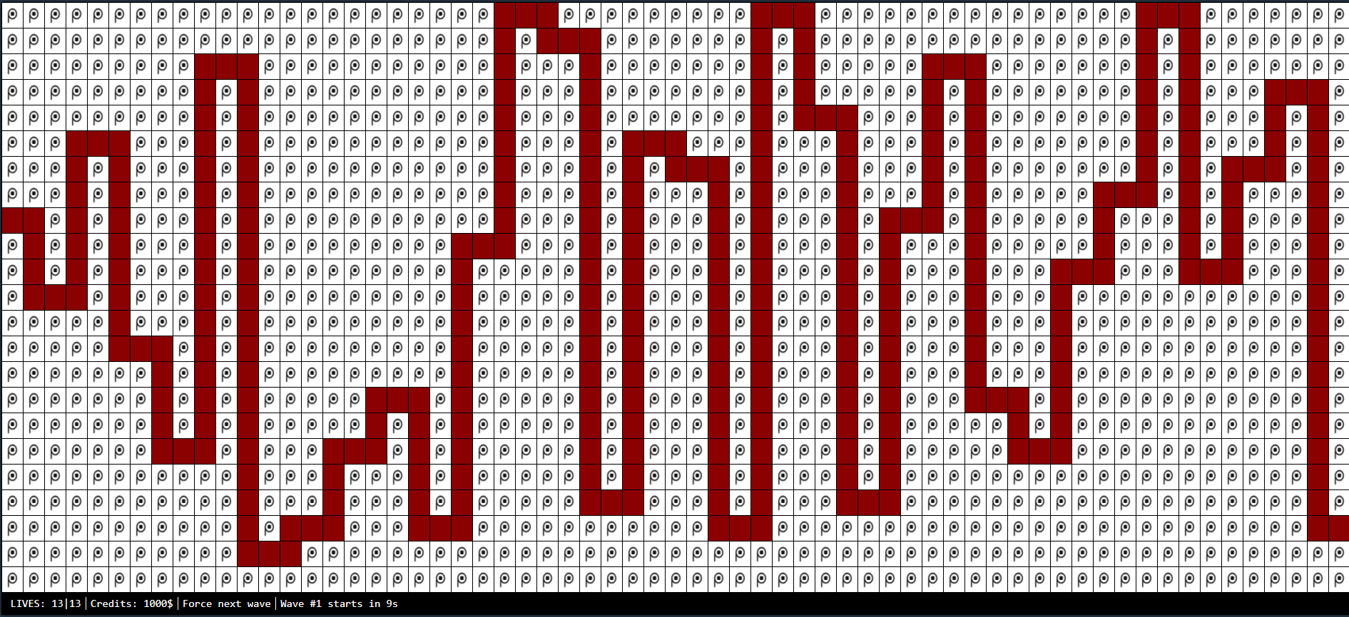 Prompted tower defense.