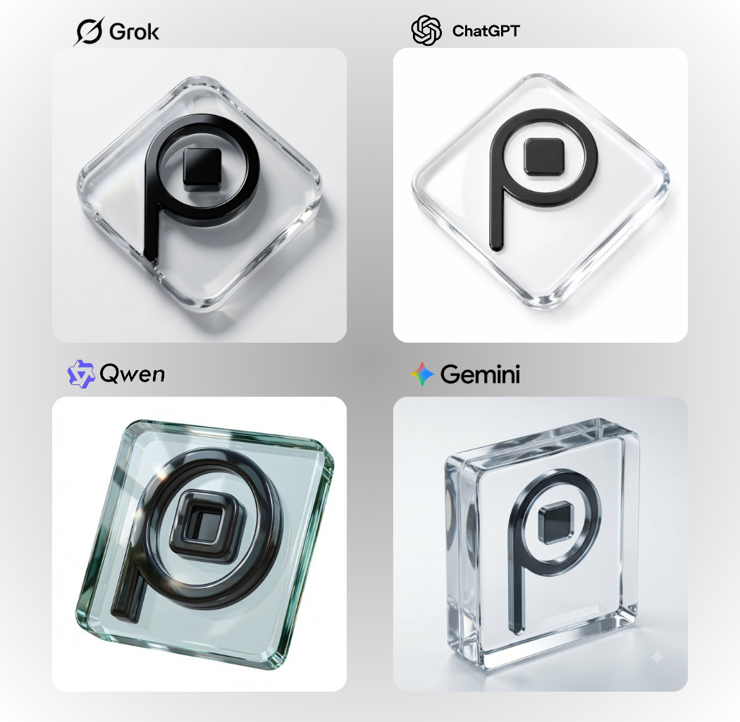 Which AI Created the Best Prompted Logo? đź‘€