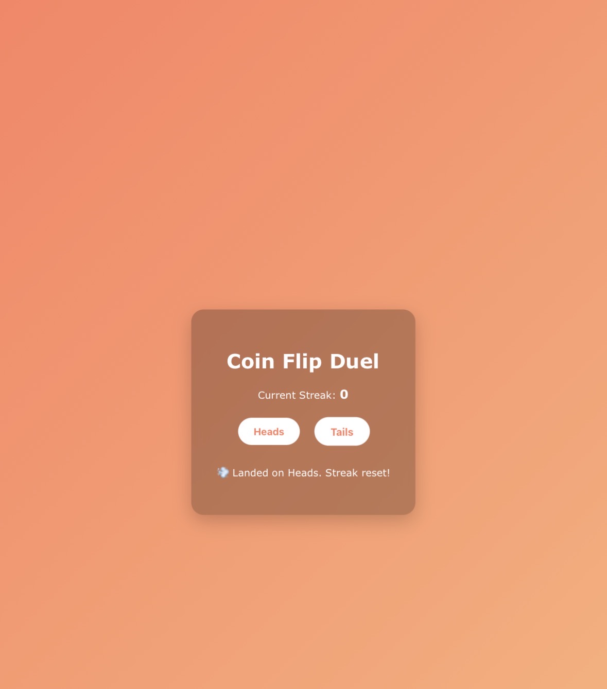 Coin flip duel - image 1