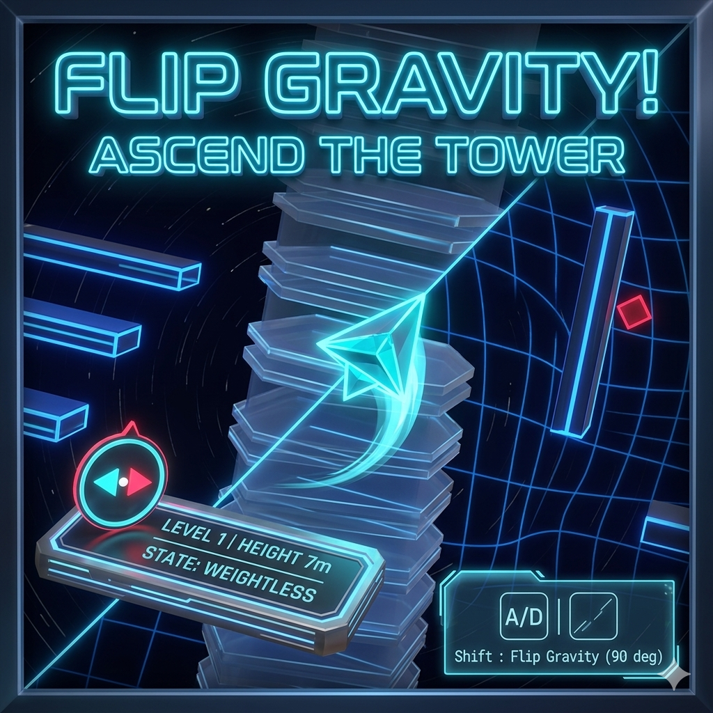 Tower of Babylon: Gravity-Flipping Puzzle Platformer
