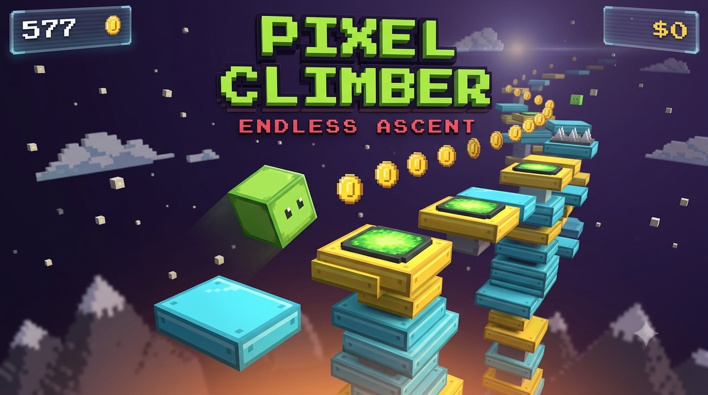 Making Games , Pixel Climber