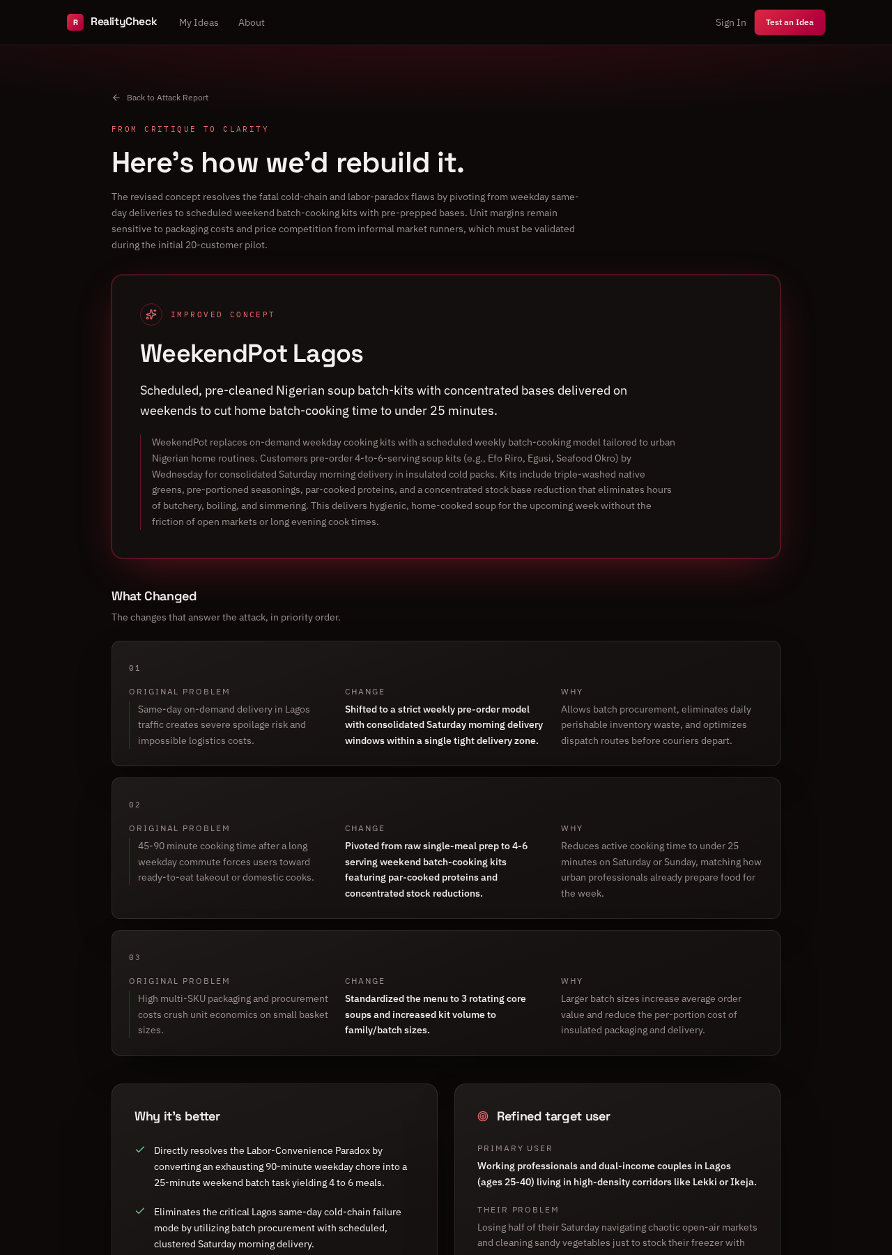 RealityCheck – AI Powered Idea Stress Tester