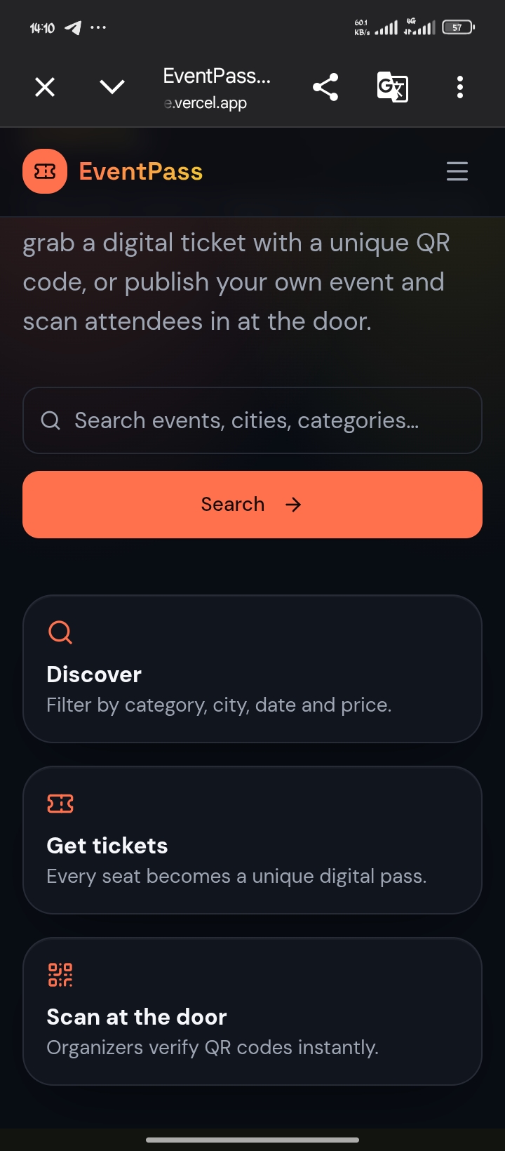 EVENT PASS