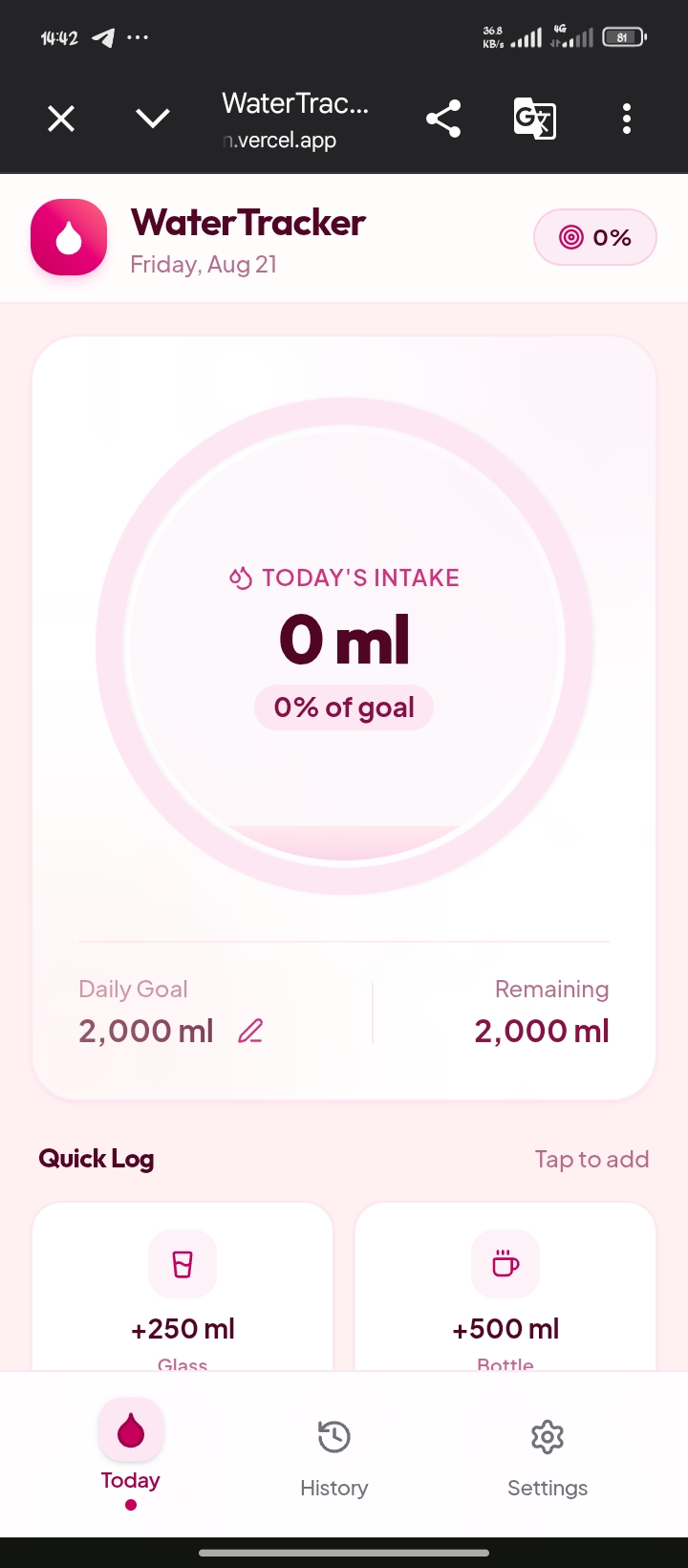WATERTRACKER