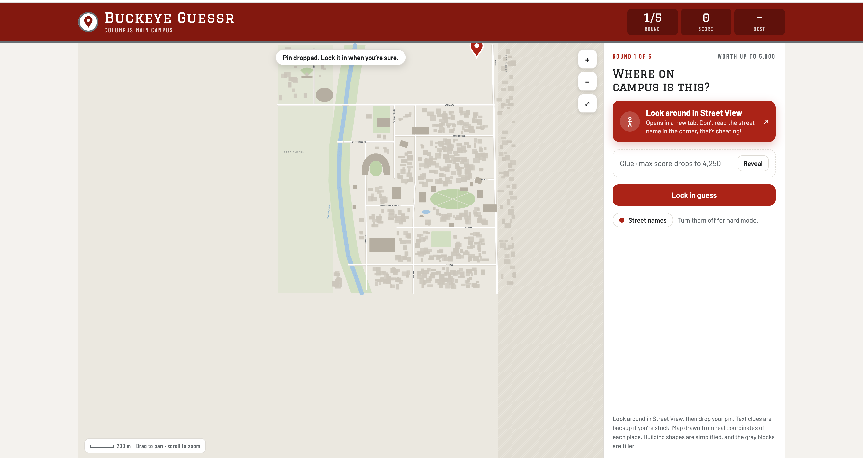 Buckeye Guessr