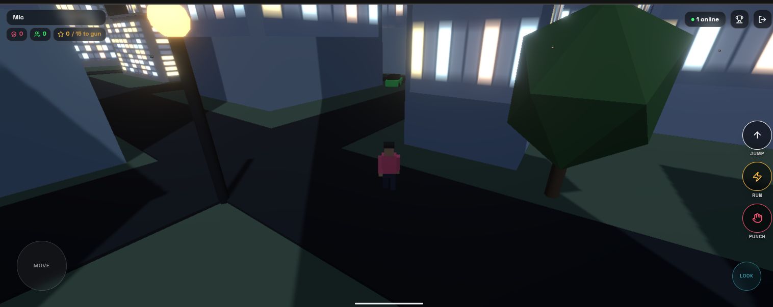 CityLife(a mobile browser-based 3D open-world social game set in a living night city.)