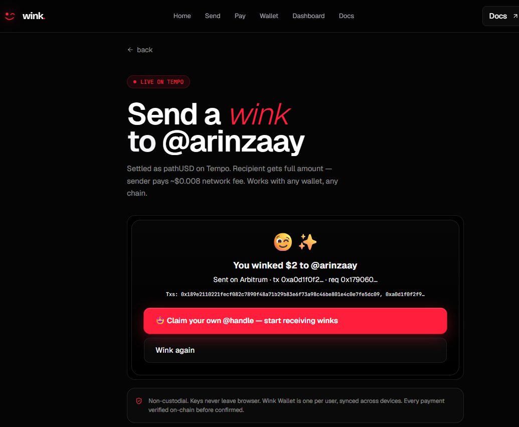 winkpay