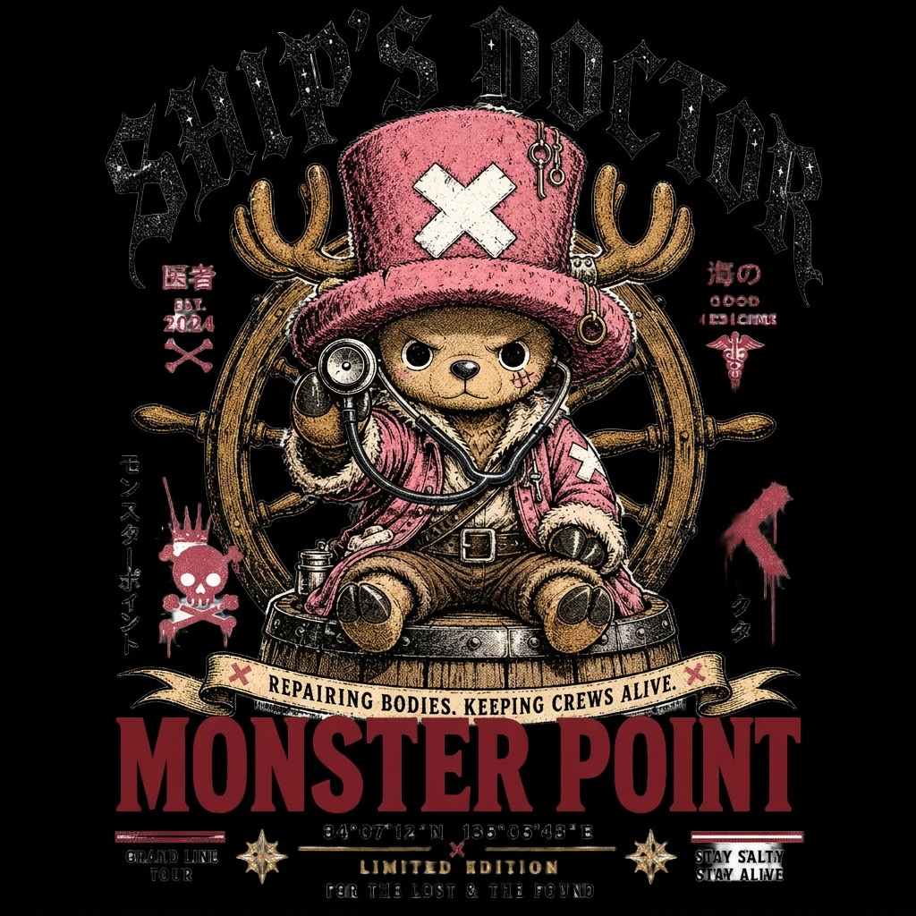 Tony chopper inspired design for POD 