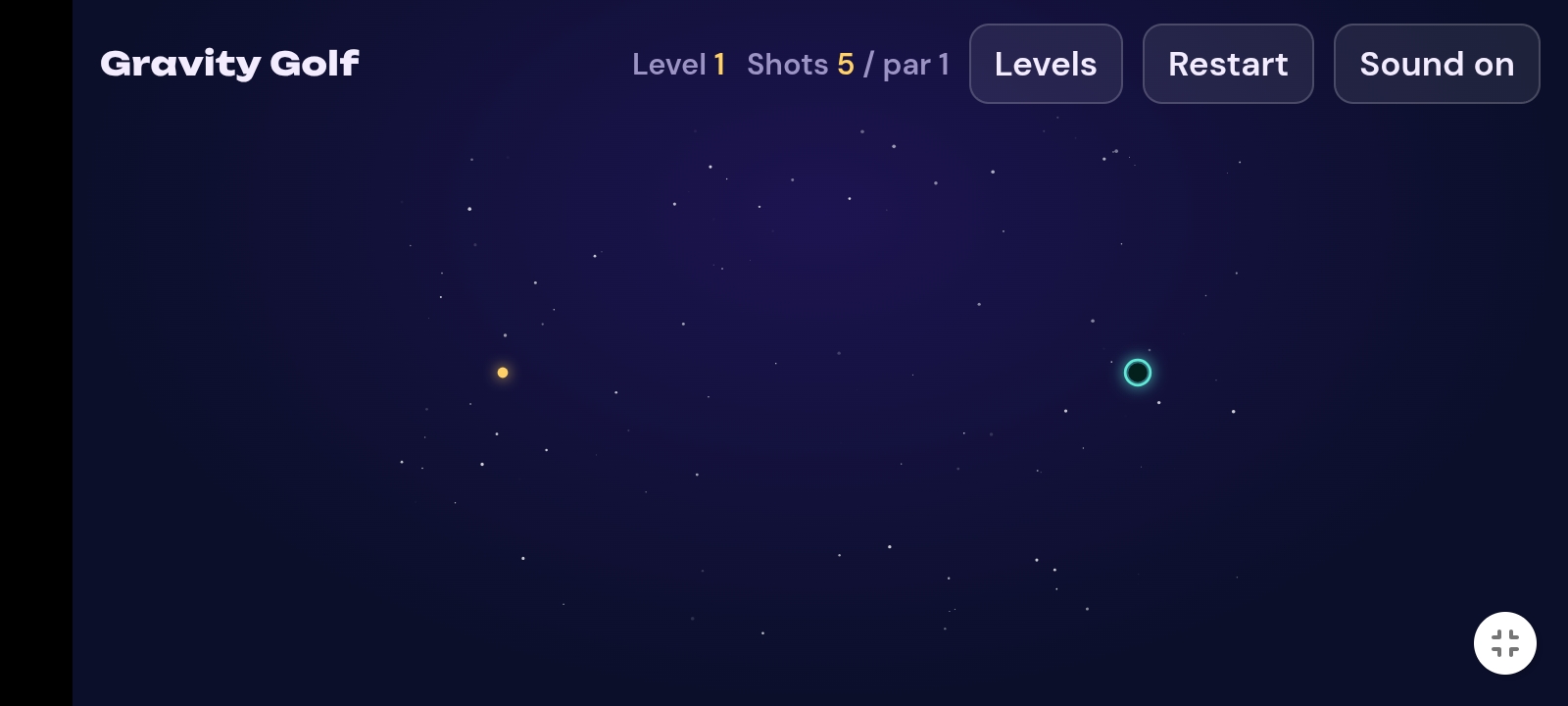 Gravity Golf