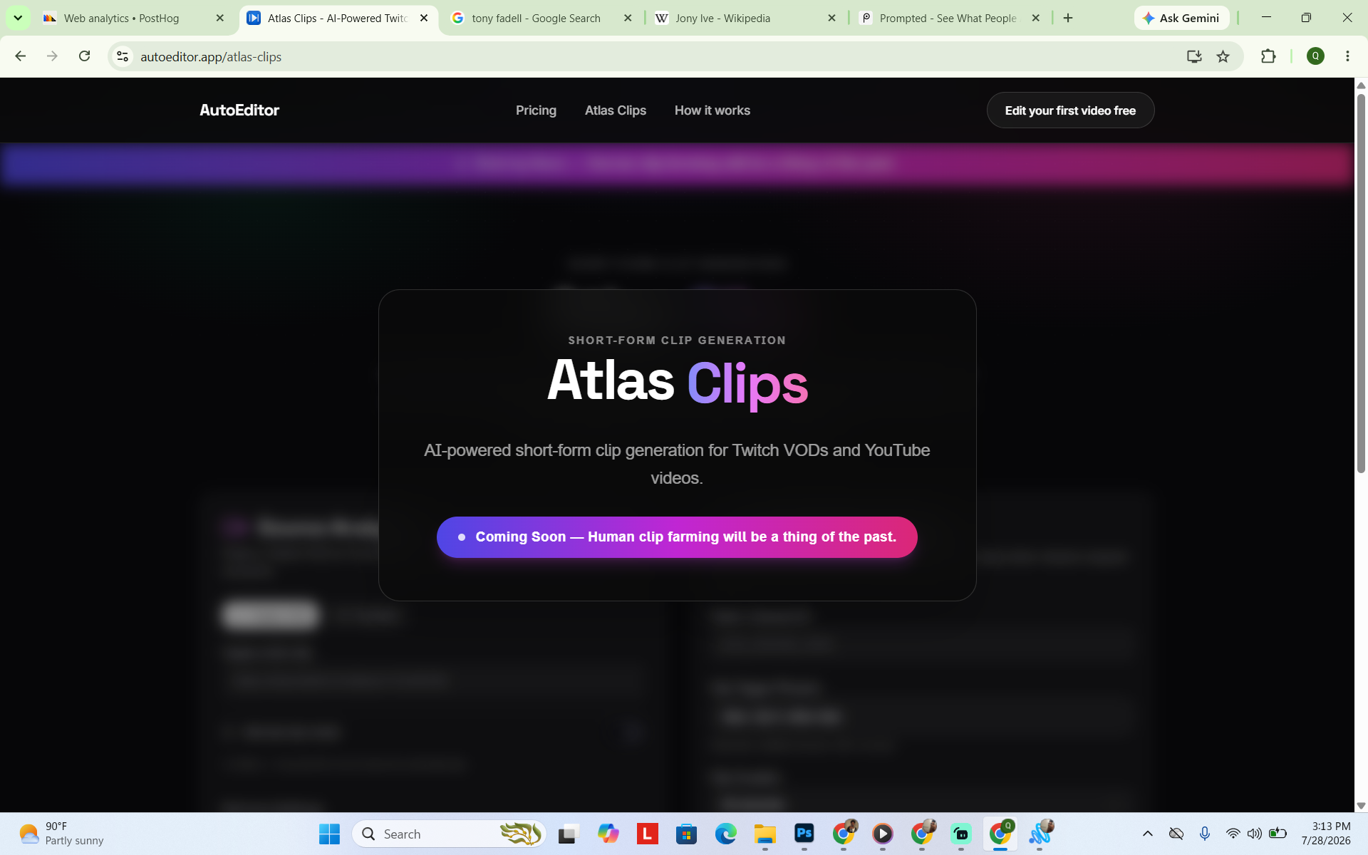 AutoEditor now clips, edits, and posts live streams in real time