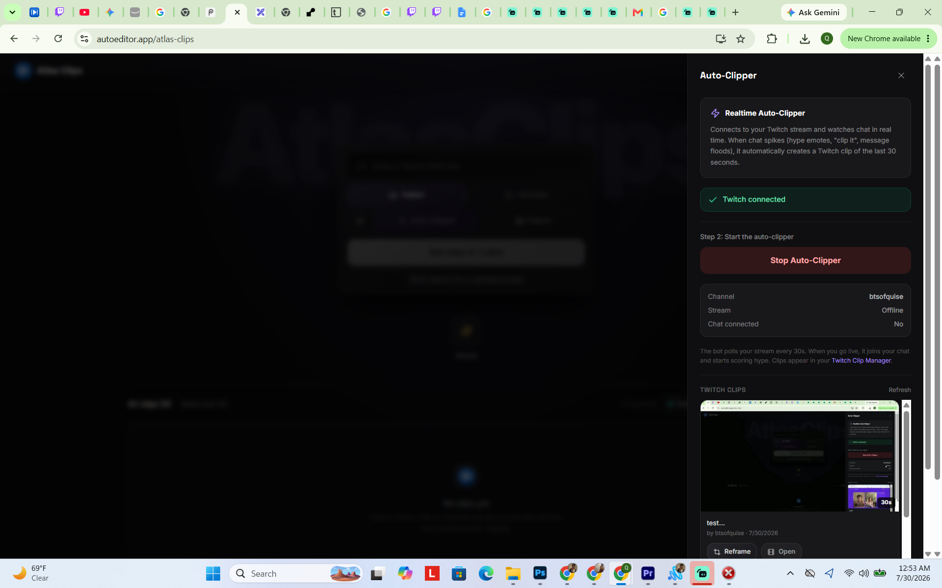 I Built an AI That Clips & Edits Your Clips While your Live Streaming