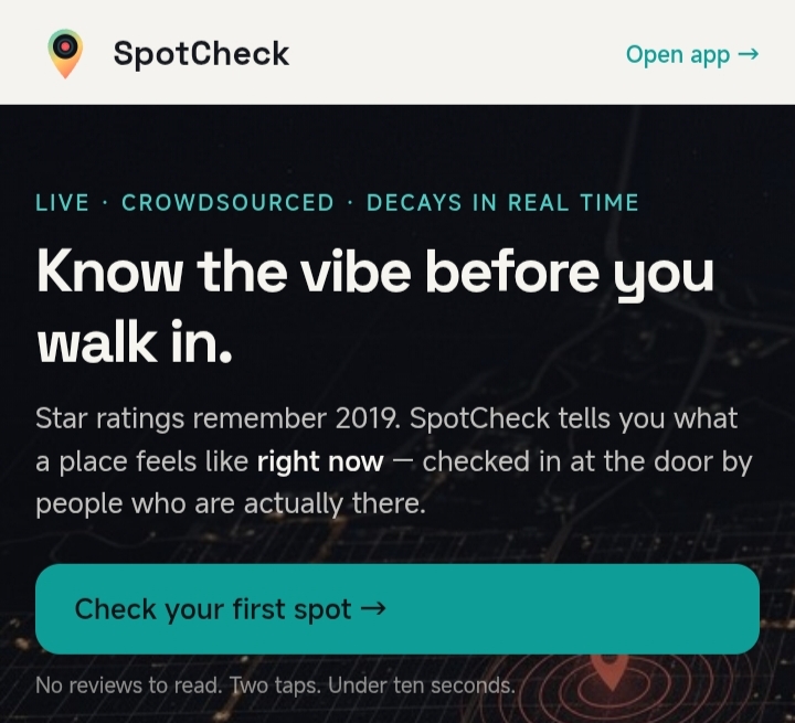 Built SpotCheck