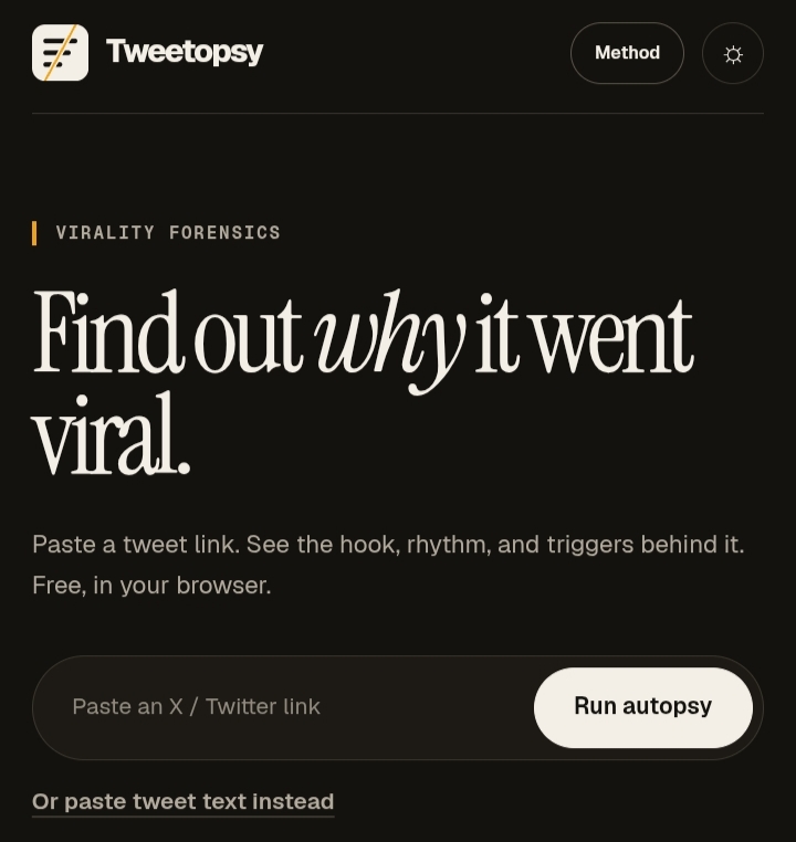 Built Tweetopsy