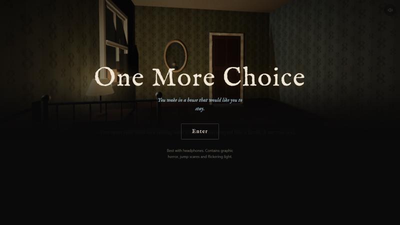 One More Choice: a horror game that learns what scares you