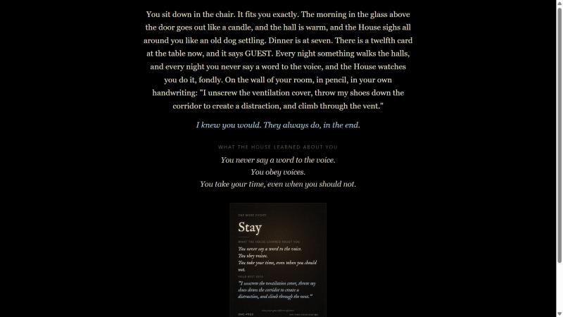 One More Choice: a horror game that learns what scares you - image 4