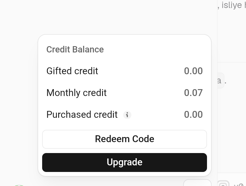 V0 credit rip