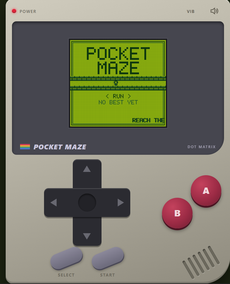 Pocket Maze