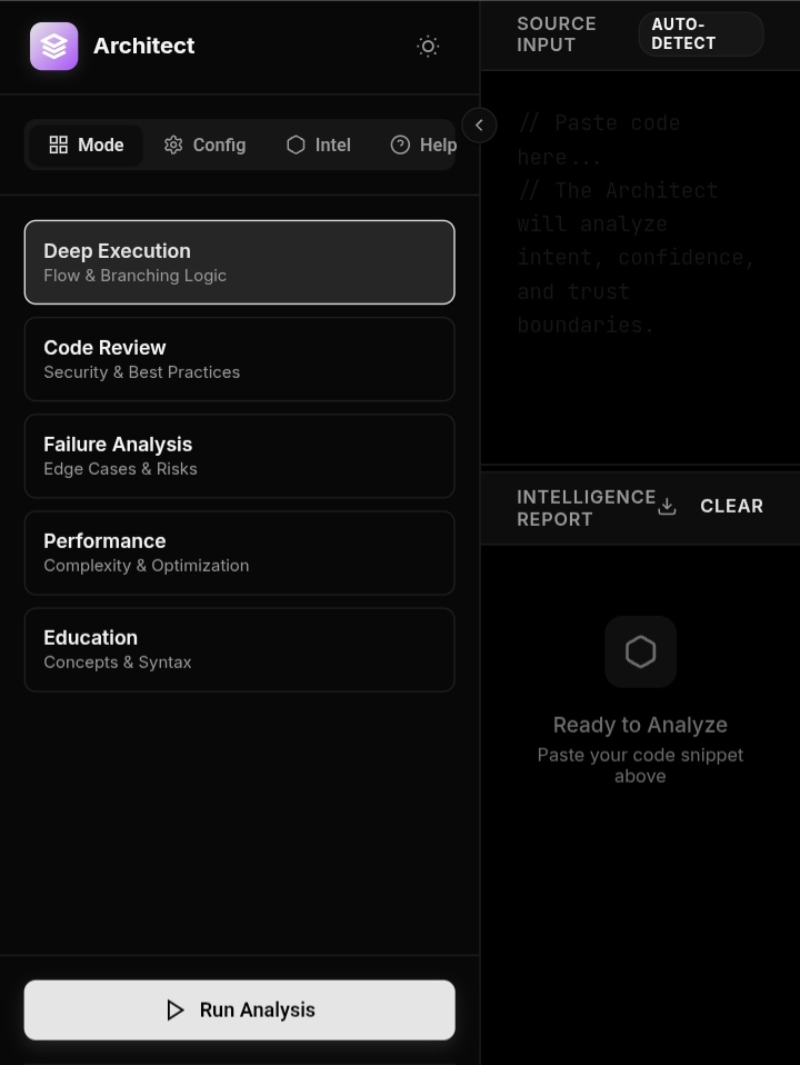 A tool to review code and give proper analysis and optimization 